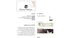 Desktop Screenshot of edizionilobliquo.it